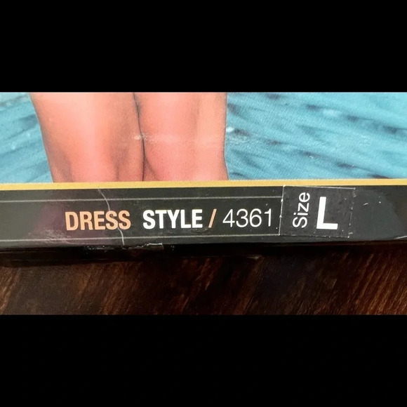 SET: Mapale | pleather lingerie dress + nipple tassels. Size: L. - Picture 5 of 9